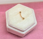 10k Clasic Rook piercing