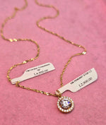 10K Dije Stud circones