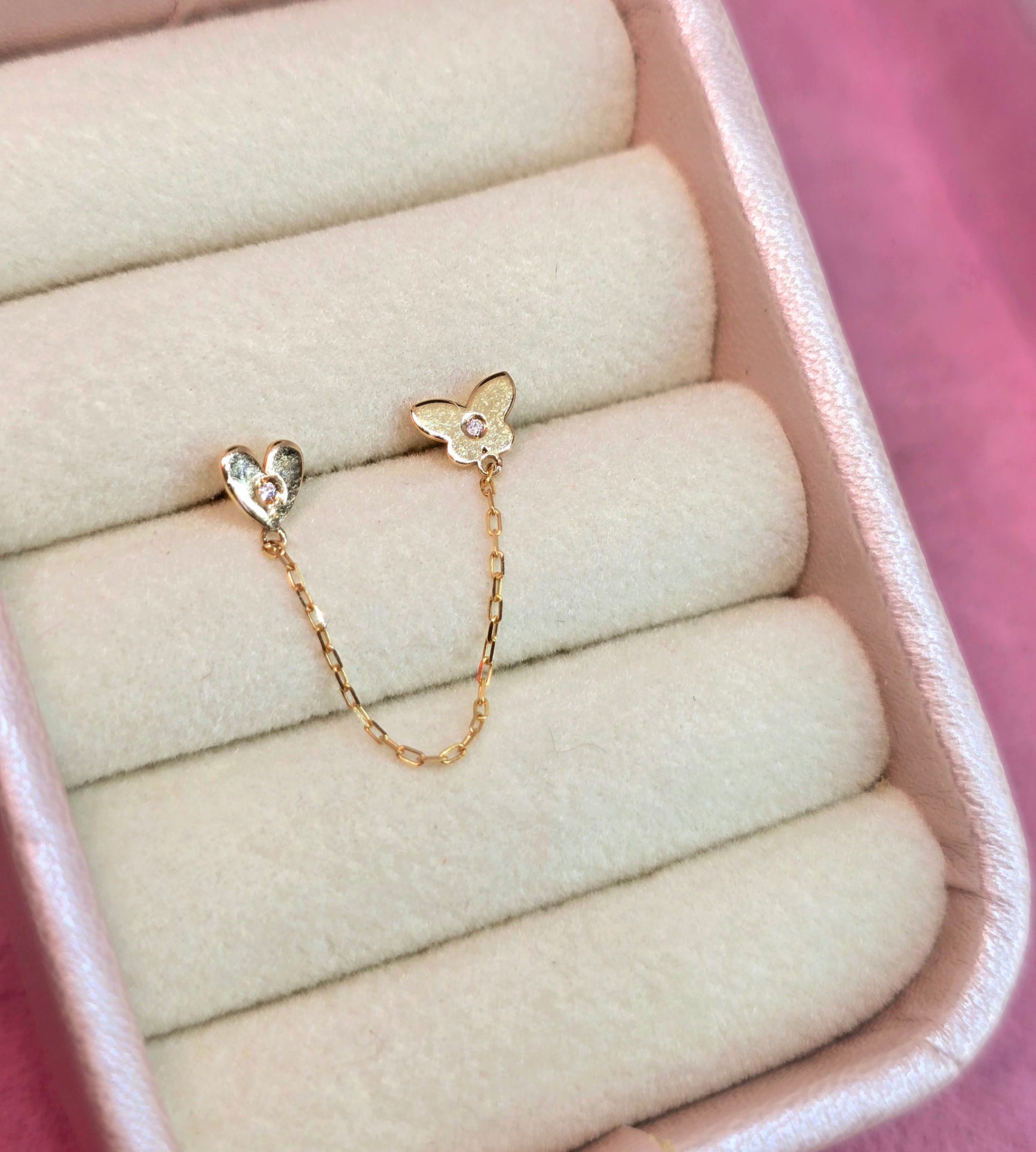 14K Piercing de cadena