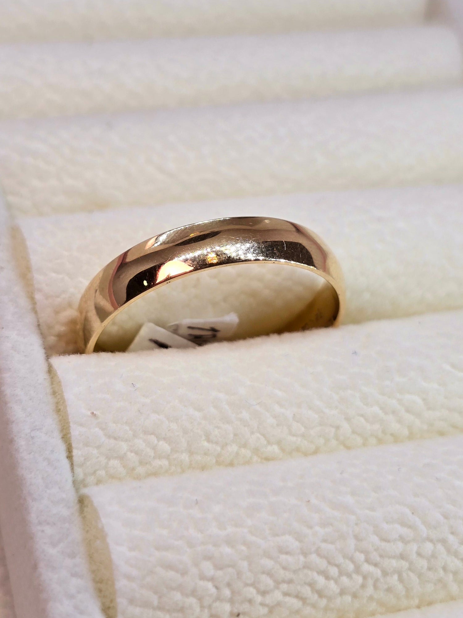 14K Anillo Banda lisa