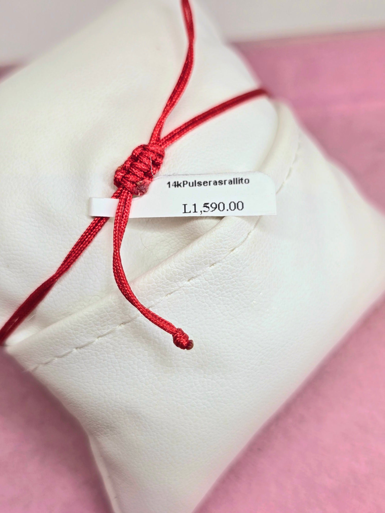 14K Pulsera de hilo con rallito