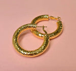 Brass hoops LAST CALL 1