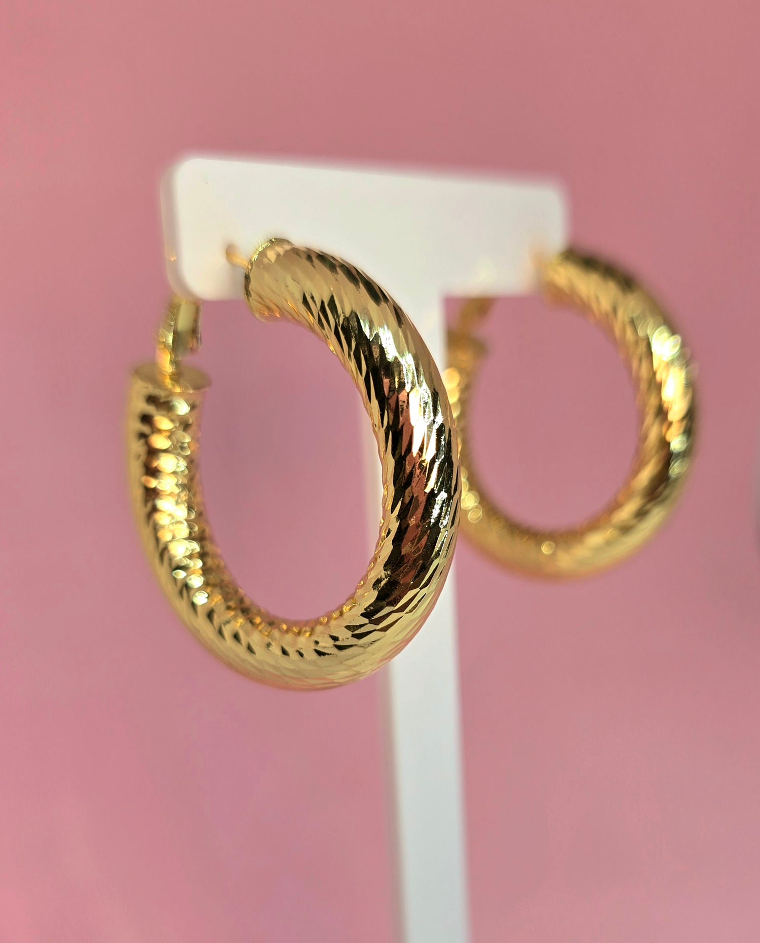 Brass hoops LAST CALL 1