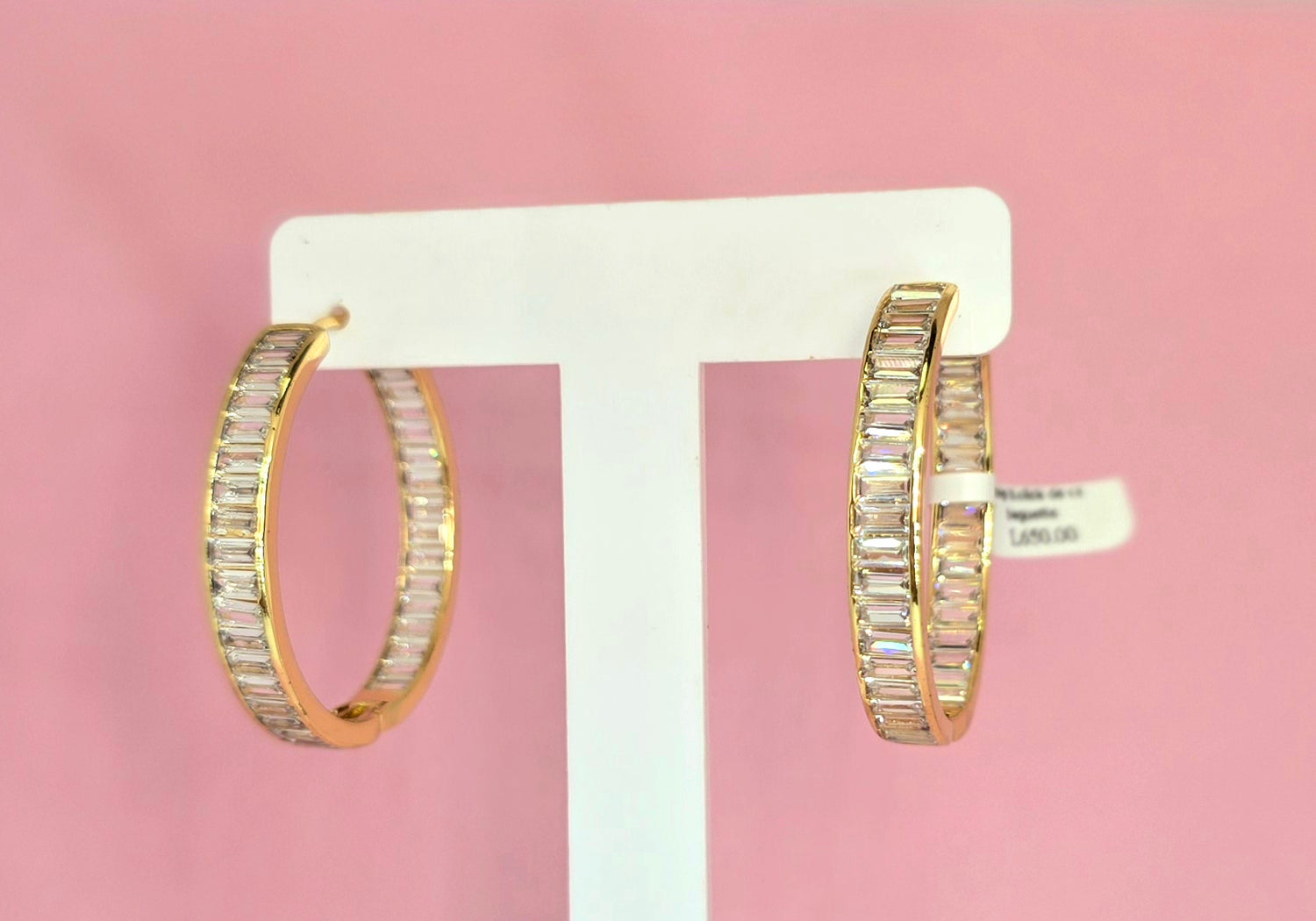 Brass hoops con b.Click y baguettes