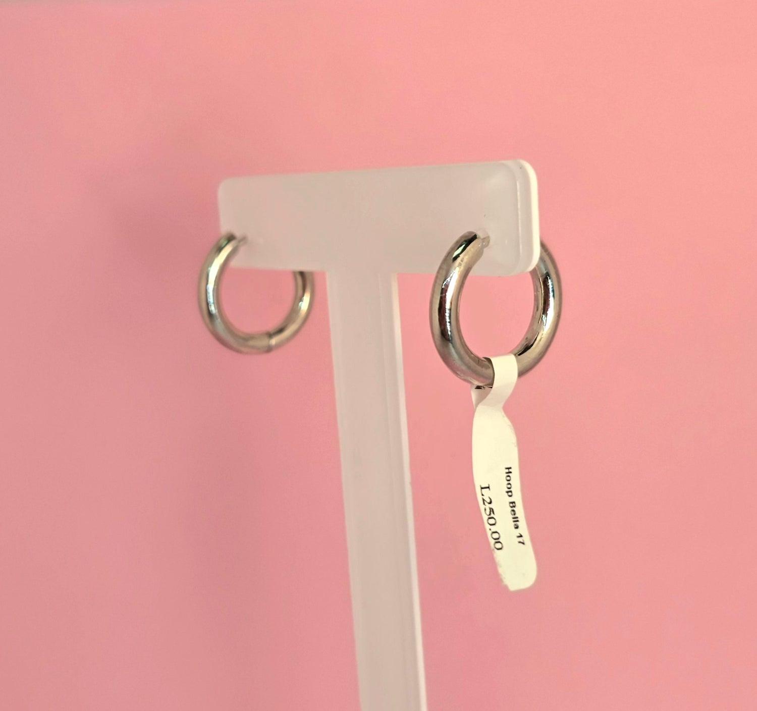 Brass Hoops lisas redondas