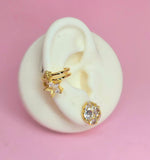Brass earcuff Tamara