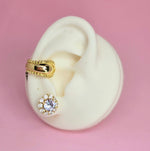 Brass Earcuff Magnolia