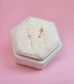 14k Arito Clasico Circon 2mm transparente