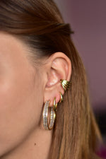 Brass hoops con b.Click y baguettes