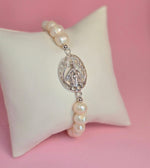 Pulsera Virgencita medalla grande
