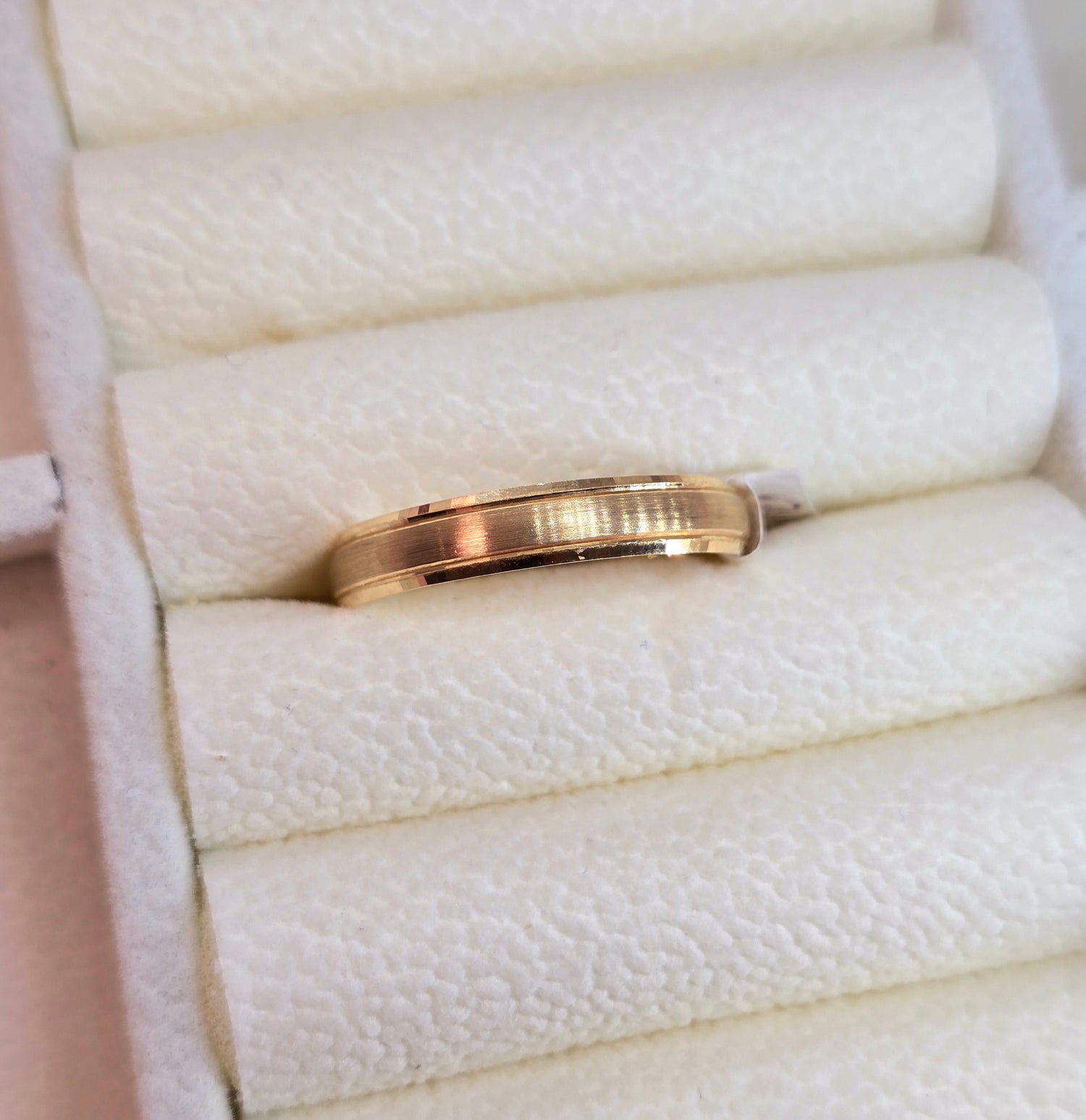 14K Anillo Banda lisa