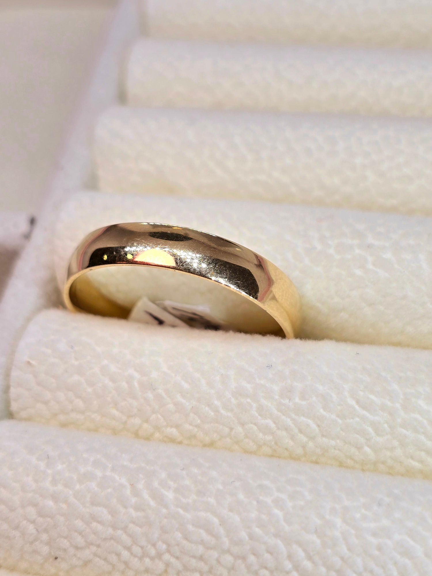 14K Anillo Banda lisa