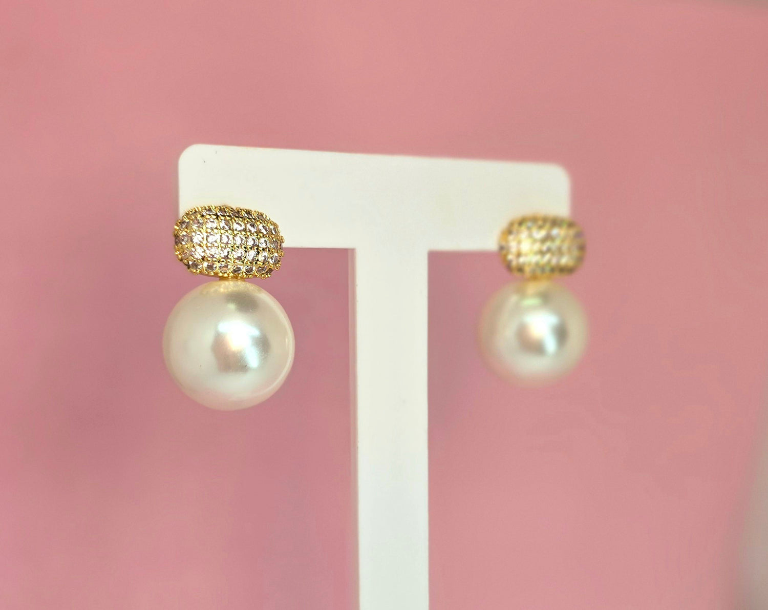 Brass stud chunky de circones