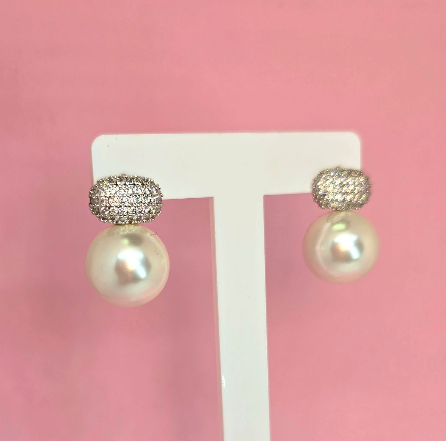 Brass stud chunky de circones