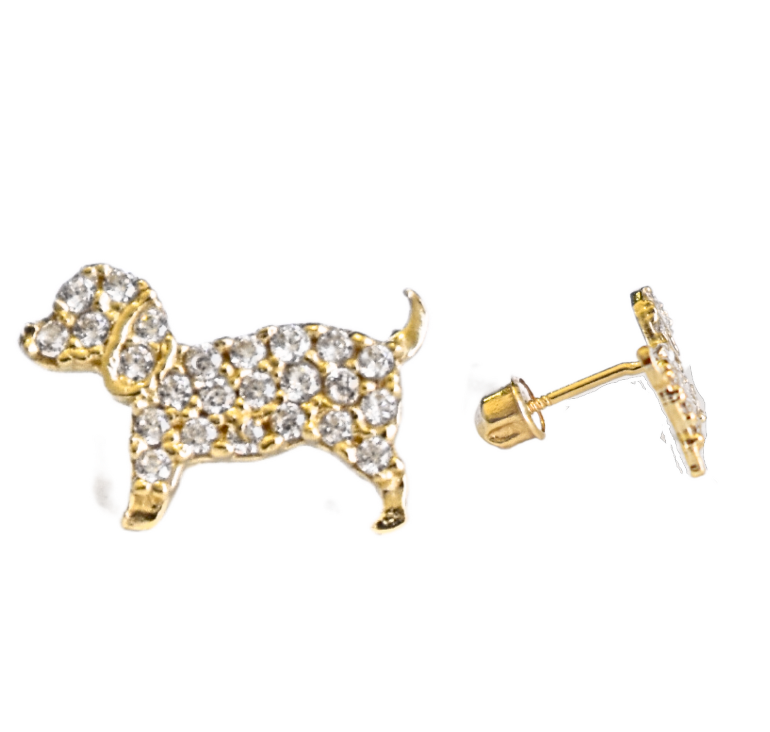 14K Cachorrito Milo de circones